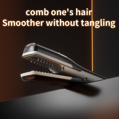 White Cordless Automatic Split End Hair Trimmer - High-Speed Double-Sided Blade, Visible Trimming Window & Large Opening - Image 3