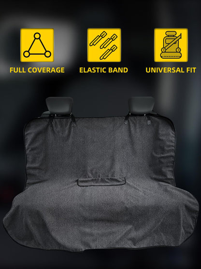 Pink Waterproof Towel Car Back Seat Cover - Universal Non-Slip Sweat-Absorbent Bucket Seat Protector for Gym Fitness and Beach - Image 2