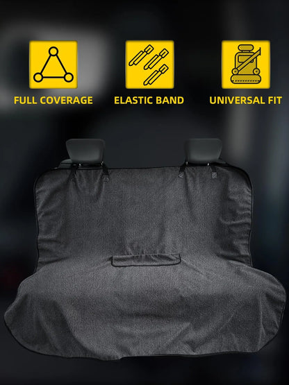 Pink Waterproof Towel Car Back Seat Cover - Universal Non-Slip Sweat-Absorbent Bucket Seat Protector for Gym Fitness and Beach - Image 2