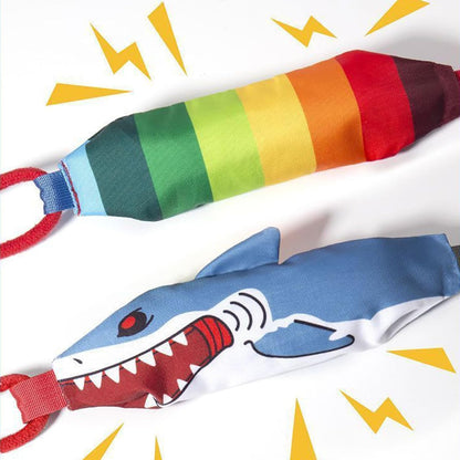 Corn-shaped Tug-of-War Dog Toy with Suction Cup & Chew Rope Knot - Interactive Squeaky Molar Toy for Puppies & Small Dogs - Image 3