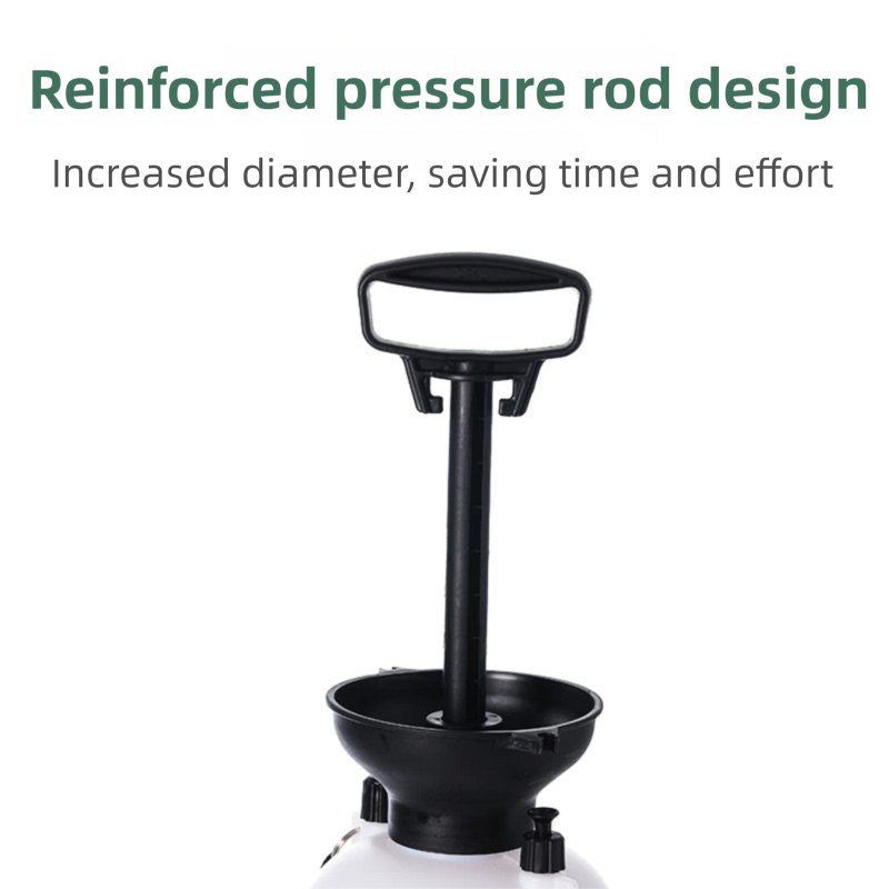 8L Professional Shoulder-Strap Pressure Sprayer with Fiberglass Wand  - Multi-Purpose Manual Pump Mister for Garden & Car Wash - Image 5