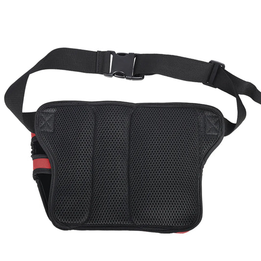 Red Professional Park Golf Waist Bag - Multi-Functional Accessory Organizer for Dual Ball Storage & Water Bottle Holder - Image 4