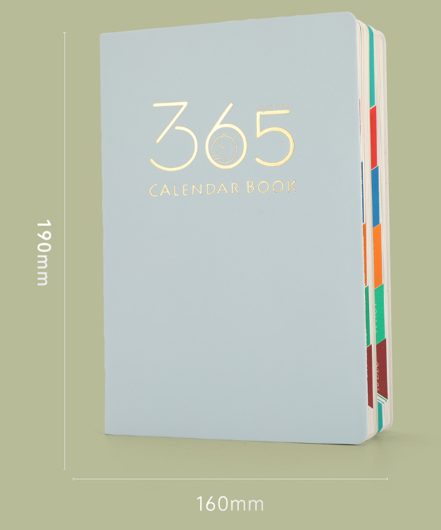 Pink 2026 Daily Planner & 365 Days Calendar Book | Professional Time Management Organizer | Work Efficiency Handbook 190x160mm - Image 2
