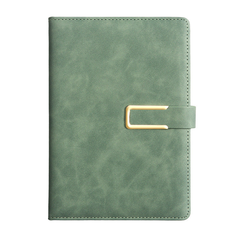 25-Piece Premium A5 Business Notebook Set | Soft PU Leather Journal with 4 Pens and 20 Ink Refills | Professional Writing Stationery Kit - Image 2
