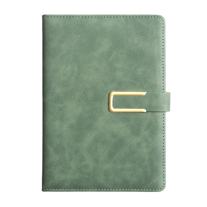 25-Piece Premium A5 Business Notebook Set | Soft PU Leather Journal with 4 Pens and 20 Ink Refills | Professional Writing Stationery Kit - Image 2