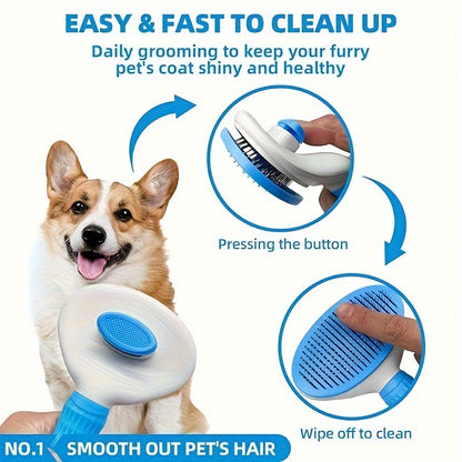 Blue 6-Piece Dog Grooming Bath Set - Absorbent Microfiber Towels & Wash Mitts for Shiny Coats - Image 4