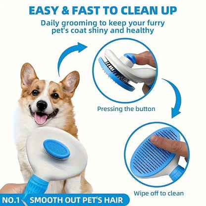 Blue 6-Piece Dog Grooming Bath Set - Absorbent Microfiber Towels & Wash Mitts for Shiny Coats - Image 4