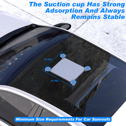 10 Pcs White Heavy-Duty Suction Cup Mount for Starlink Mini - All-Weather Car, RV & Boat Bracket - Image 4