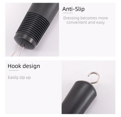 Black Dressing Aid Tool – Button & Zipper Assistant for Elderly and People with Limited Mobility - Image 2