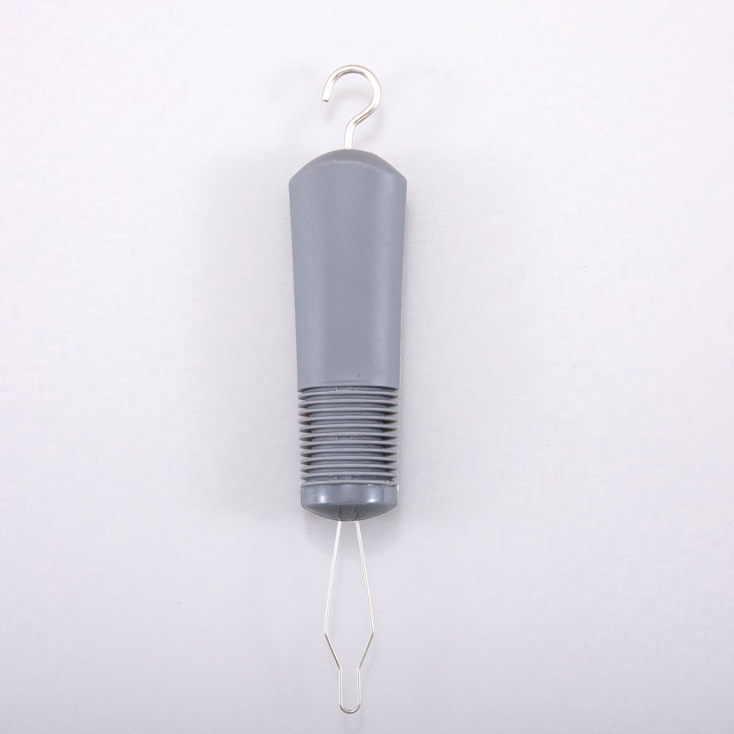 Grey Dressing Aid Tool – Button & Zipper Assistant for Elderly and People with Limited Mobility
