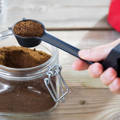Giraffe-Shaped Coffee Scoop Set of 10 in Black ABS Plastic for Precise Coffee Grounds Measurement - Image 2