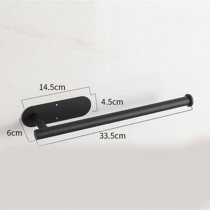 Stainless Steel Kitchen Paper Holder Set of 3 with Adhesive Mounting – Under Cabinet Tissue Roll Rack for Paper Towels, Toilet Paper or Plastic Wrap - Image 4
