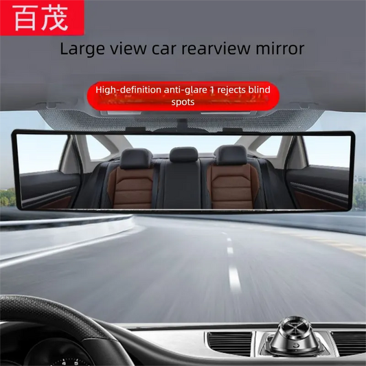 Wide-View Curved Interior Rearview Mirror – Anti-Glare, Anti-Fog, Easy Clip-On Installation - Image 2