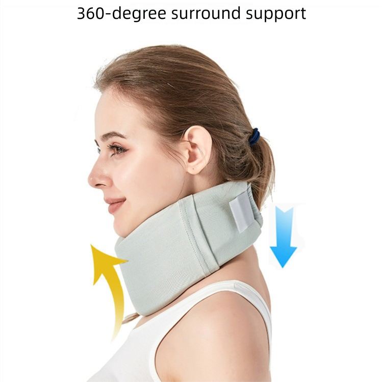 Removable Neck Support Brace – Lightweight Cervical Collar with Breathable Design for Posture Correction and Daily Use(Size:S) - Image 3