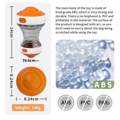 2-Pack Blue Interactive Feeder Toy for Dogs and Cats with Slow Feeding Design, Durable ABS Material – Ideal for Mental Stimulation and Healthy Eating Habits - Image 3