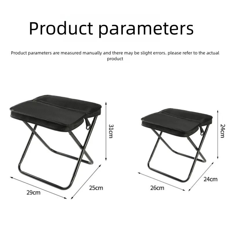 Khaki Portable Folding Backpack Stool with Carrying Case – Compact, Durable Outdoor Seat for Camping, Hiking, Fishing & Travel(small) - Image 5