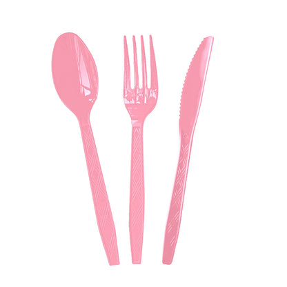 Easter Bunny Party Tableware Set – 7" & 9" Plates, Cups, Napkins, Pink Cutlery, Spring Floral Rabbit Design for 20 Guests - Image 6