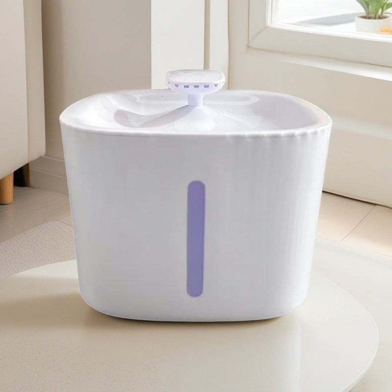 White New Pet Water Fountain – 3L Automatic Circulating Water Dispenser, Quiet Operation, Non-Wet Mouth Design for Cats and Dogs - Image 2