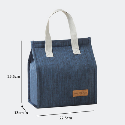 2-Piece Grey Vertical Lunch Tote Set – Compact Insulated Meal Bag with Large Capacity and Durable Handle for Daily Use - Image 7