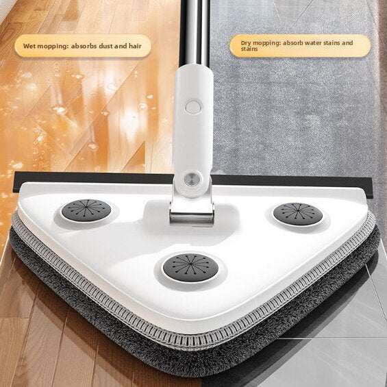5-Pack Window Cleaning Tool – Extendable Rod + 25cm Triangular Head + 2 Cleaning Cloths for Ceiling, Glass & Floor - Image 5