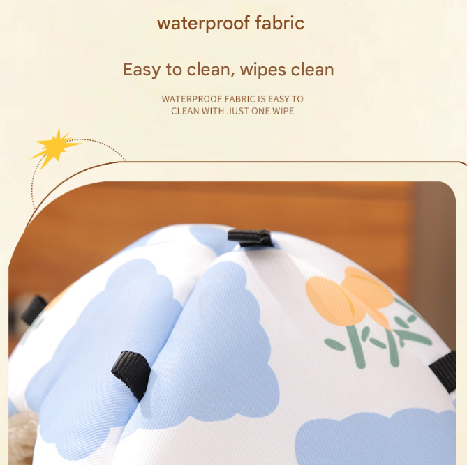 Graffiti Space Soft Shelter for Small Mammals – Hanging & Floor Use, Waterproof Surface, Easy Clean(Size: S) - Image 3