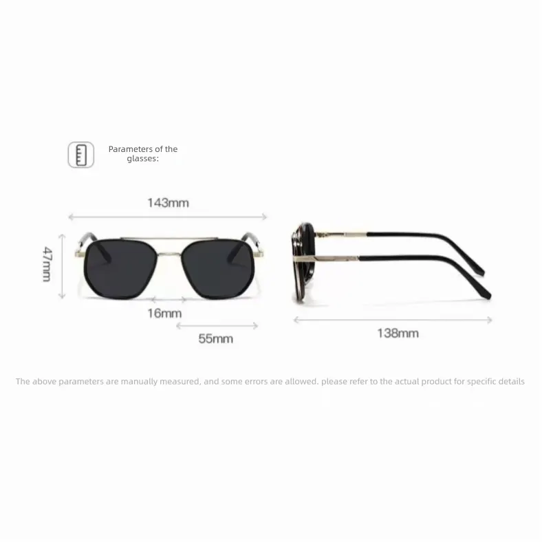 Dark green sheet Rectangular Sunglasses – Classic Frame Design with Adjustable Nose Pads for Daily Wear - Image 4
