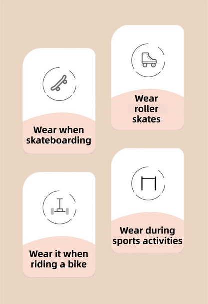 Black and Pink Breathable Half-Finger Cycling Gloves for Kids - Non-Slip Silicone Grip, Ice Silk & Shock-Absorbing Sports Mitts (M Size) - Image 4