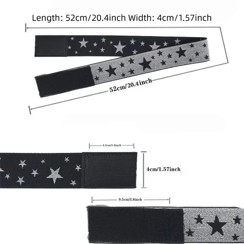 Adjustable Elastic Headband & Wig Grip Band - Comfortable and Seamless Edge Fixer for Wigs and Frontals (Black + Pink) - Image 4