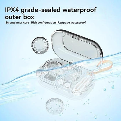 Smart High-Frequency Ultrasonic Contact Lens Cleaner with Digital Display & 4 Level Timer - Portable 3D Suspension Deep Cleaning Machine Integrated Makeup Mirror & Tool Kit - Image 5