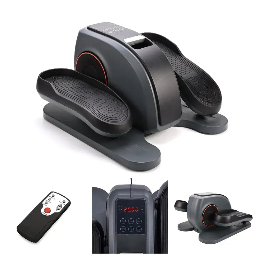FORCE Automatic Mini Pedal Exercise Bike Under Desk Electric Ellipticals