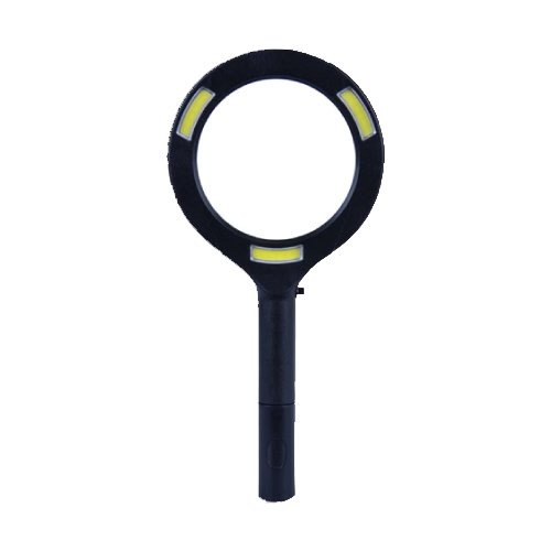 Brillar Light Up Magnifying Glass – Blue, 3× Magnification with COB LED Lighting - Image 6