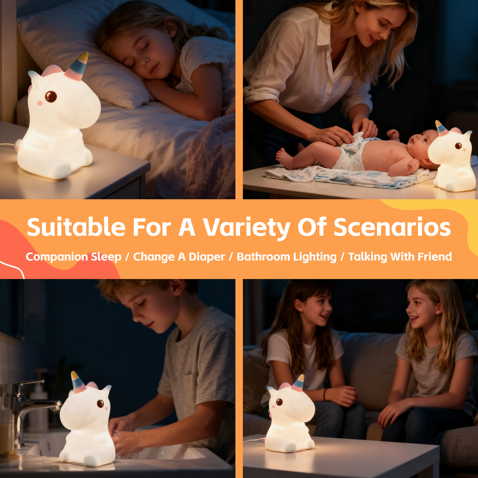 Squishy Cute Duck Night Light - Image 3