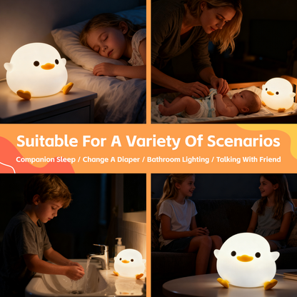 Squishy Cute Duck Night Light - Image 4