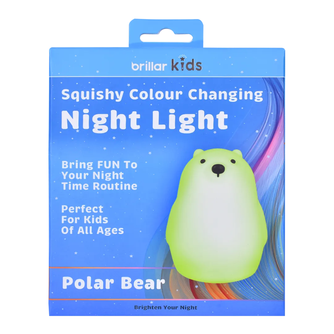 Squishy Polar Bear Night Light
