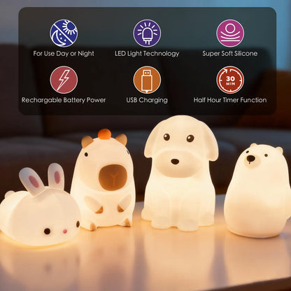 Squishy Capybara Night Light - Image 3