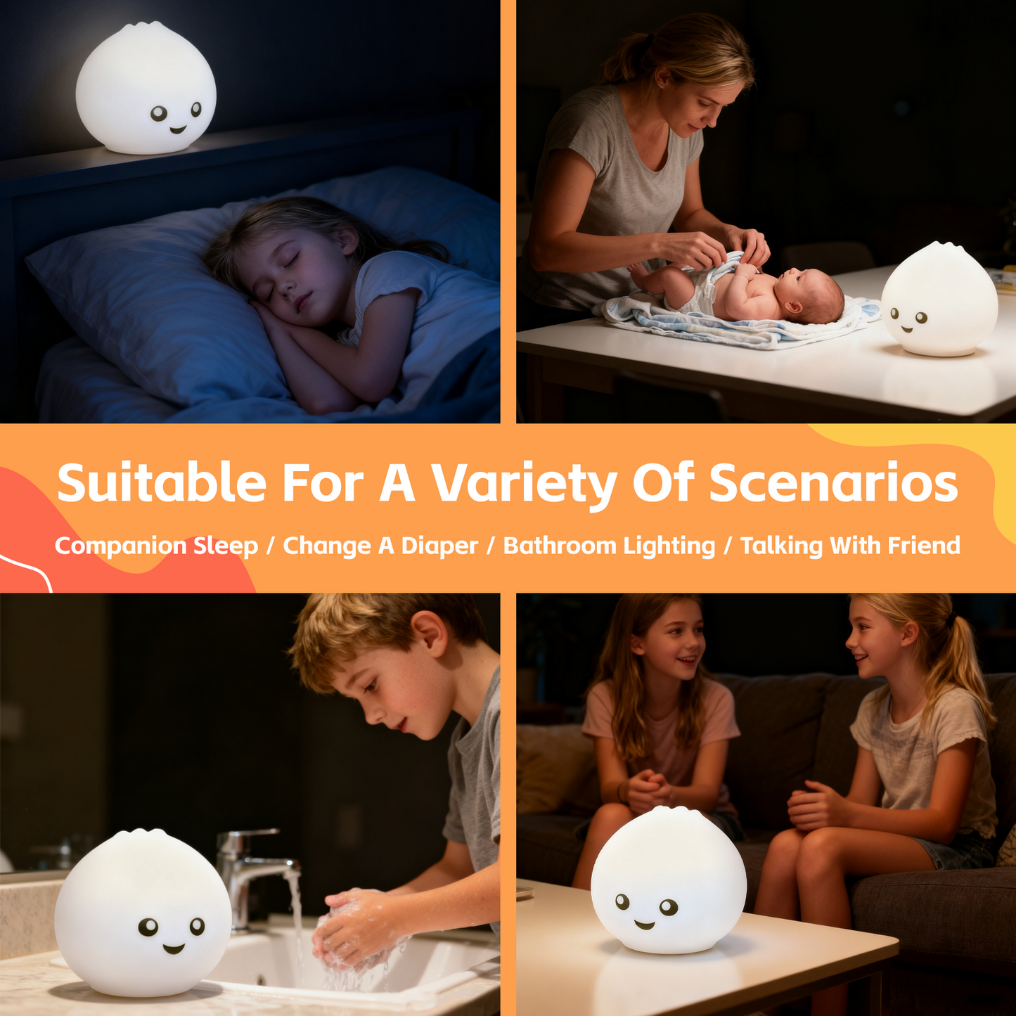 Squishy Dumpling Night Light - Image 3