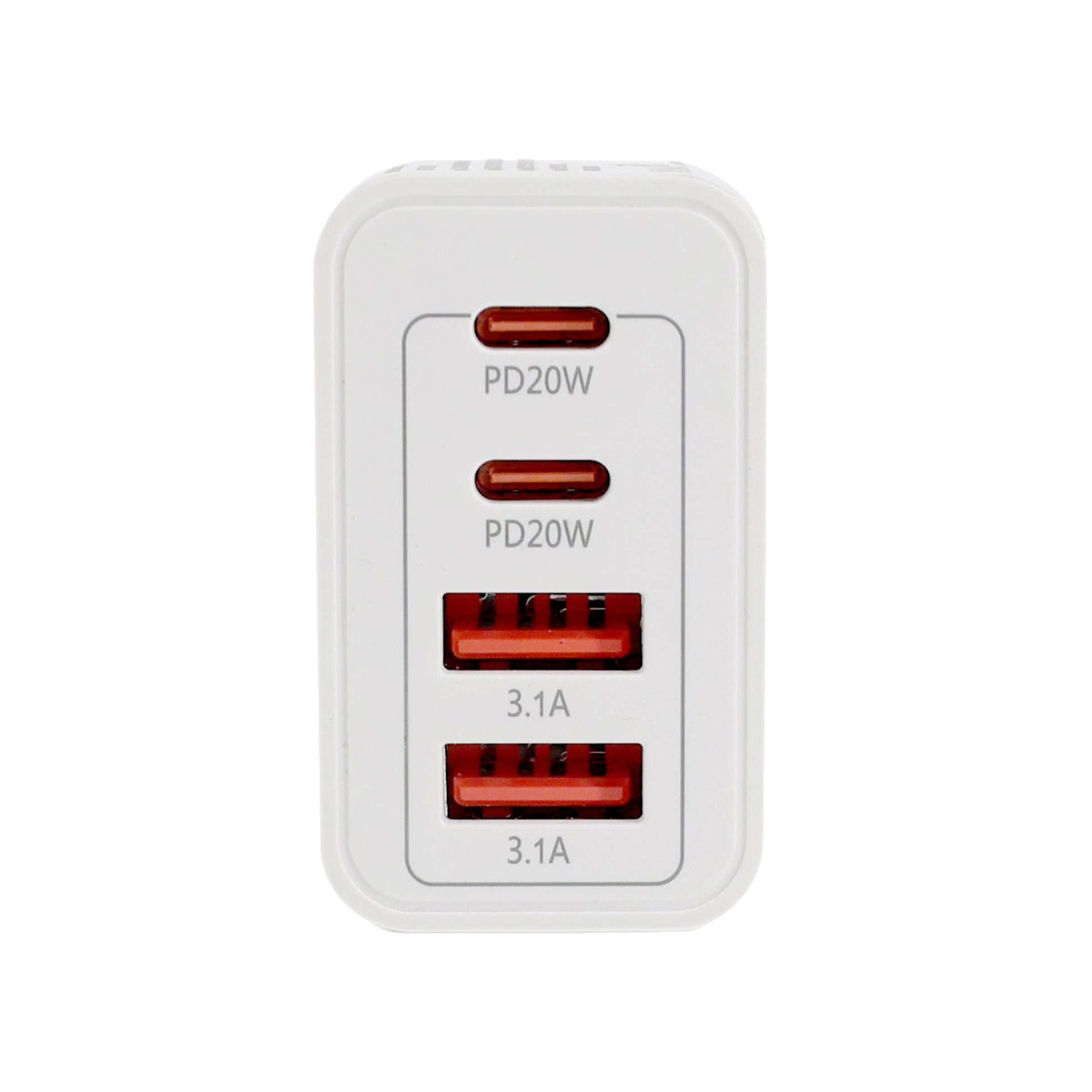 4 PORT  WALL CHARGER USB C+USB A - Image 2