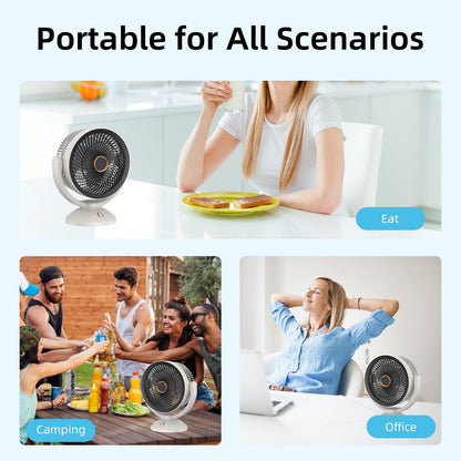 2000mAh RECHARGEABLE FAN - Image 4