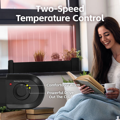 2200W Graphene Floor Electric Heater – Fast Heating, Energy-Efficient, Portable Indoor Heater - Image 5