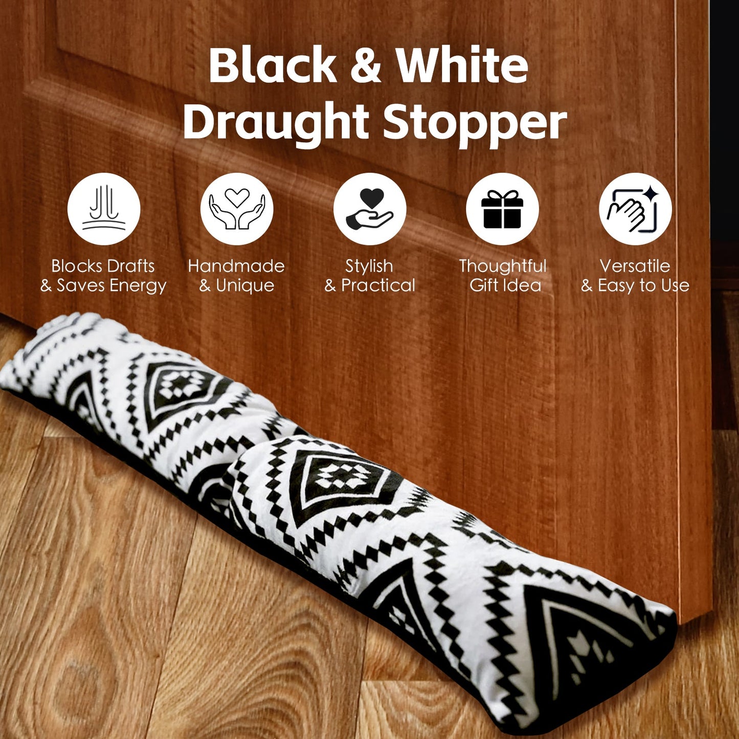 2 Pcs Door Window Draught Stopper - Image 2