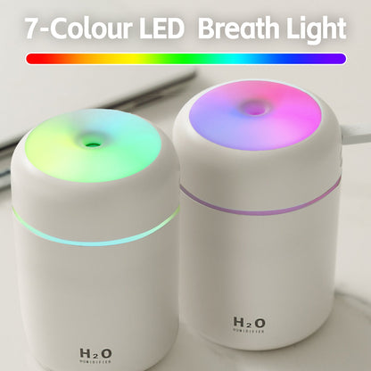 Living Today Mini LED Ultrasonic Humidifier 300ml - Image 5