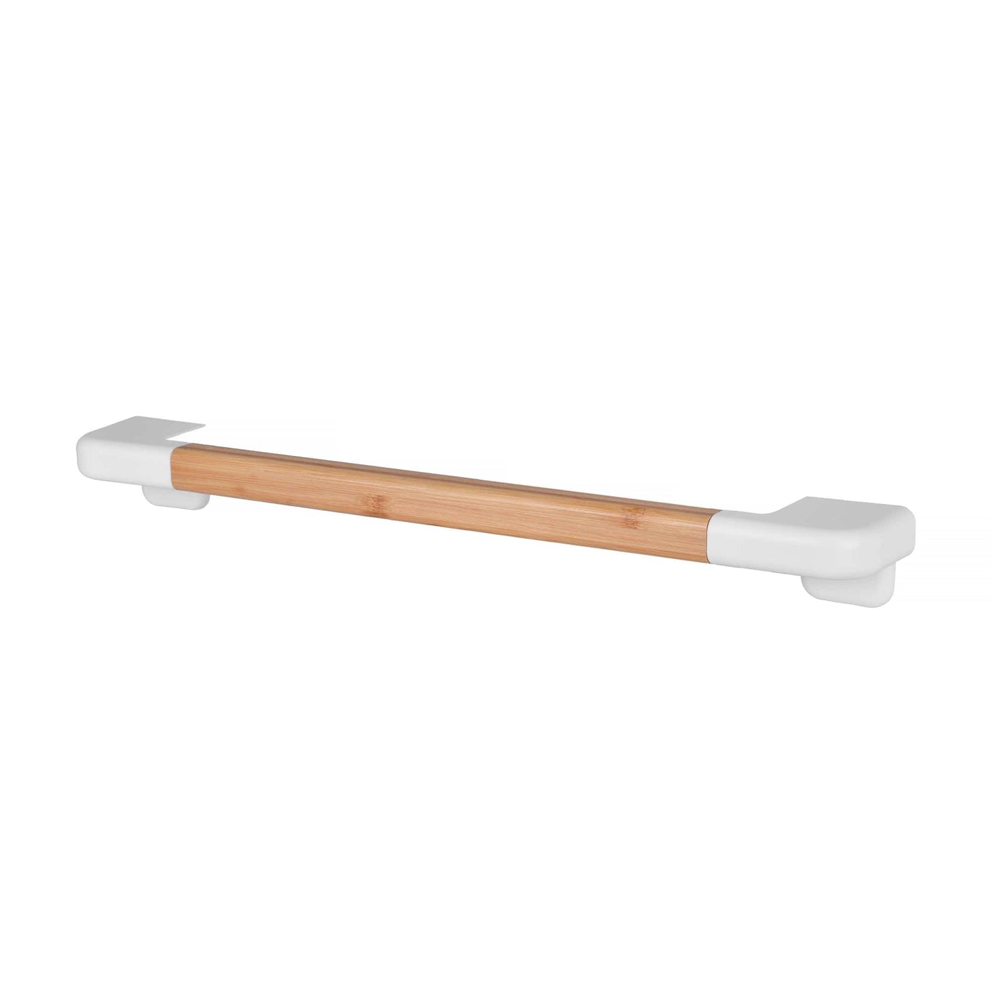 2 Pcs Bamboo Wall Mounted Bathroom Towel Rail – 60 cm Wide - Image 2