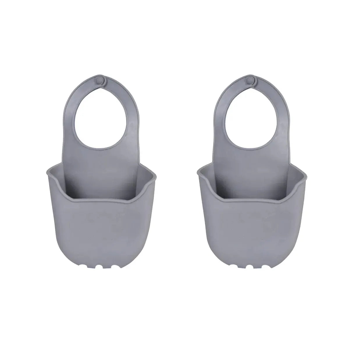 2 pcs Sink Caddy TPR Sponge Rack – Adjustable TPR Kitchen Sink Organizer