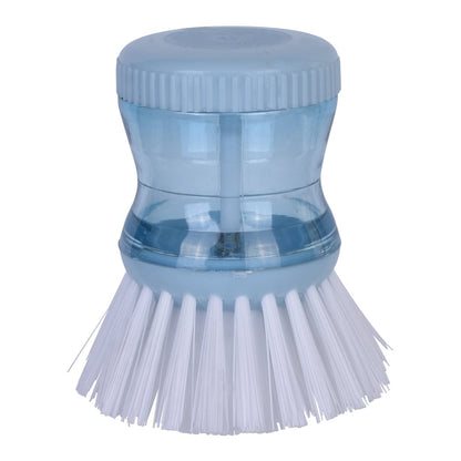 Soap Dispensing Kitchen Brush for Dish Pan Sink Cleaning - Image 3