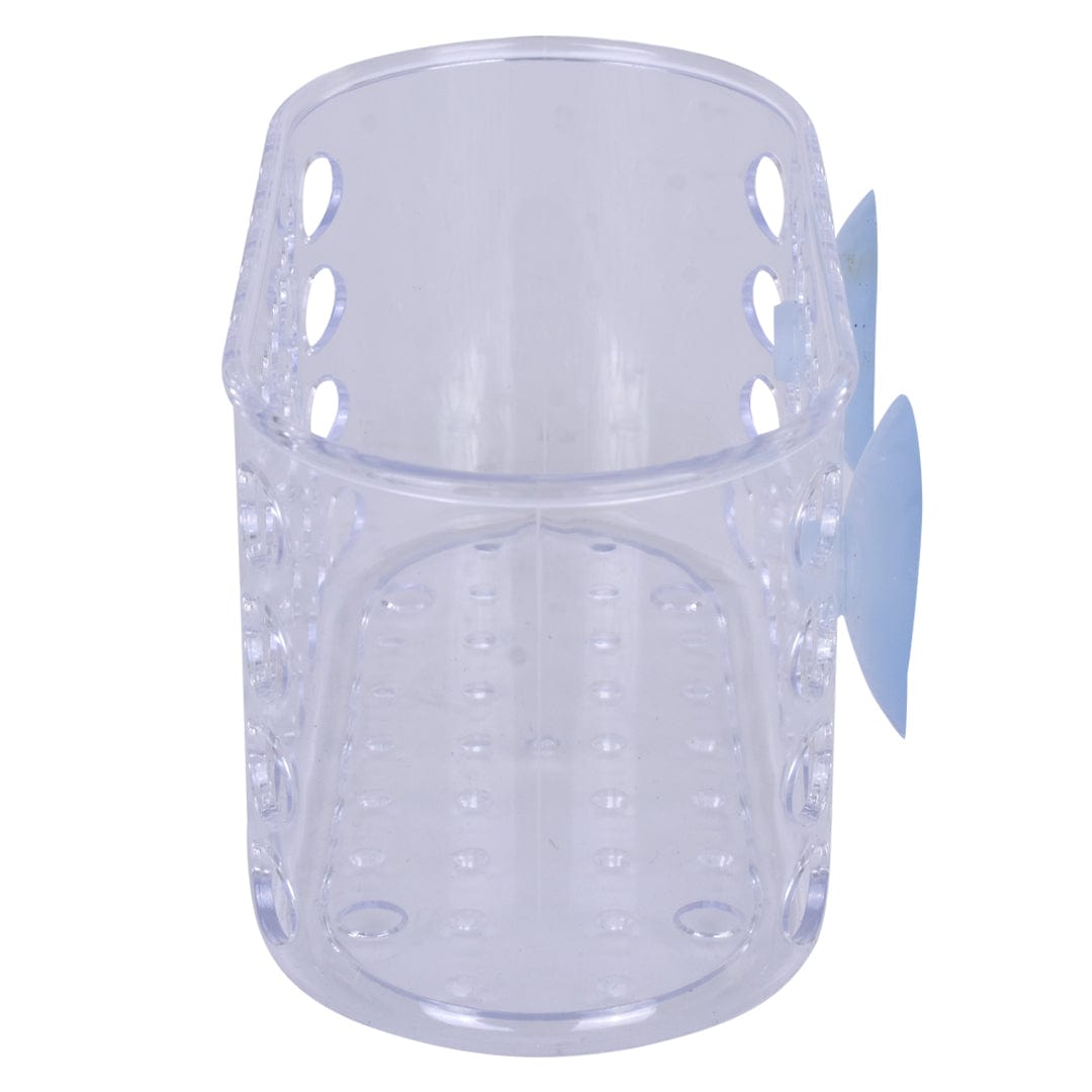 Small Shower Basket Soap Holder Kitchen Organizer with Suction Cups - Image 5