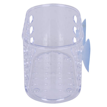 Small Shower Basket Soap Holder Kitchen Organizer with Suction Cups - Image 5