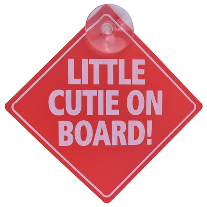 2 Pcs Baby On Board Car Safety Sign 13x13cm - Image 3