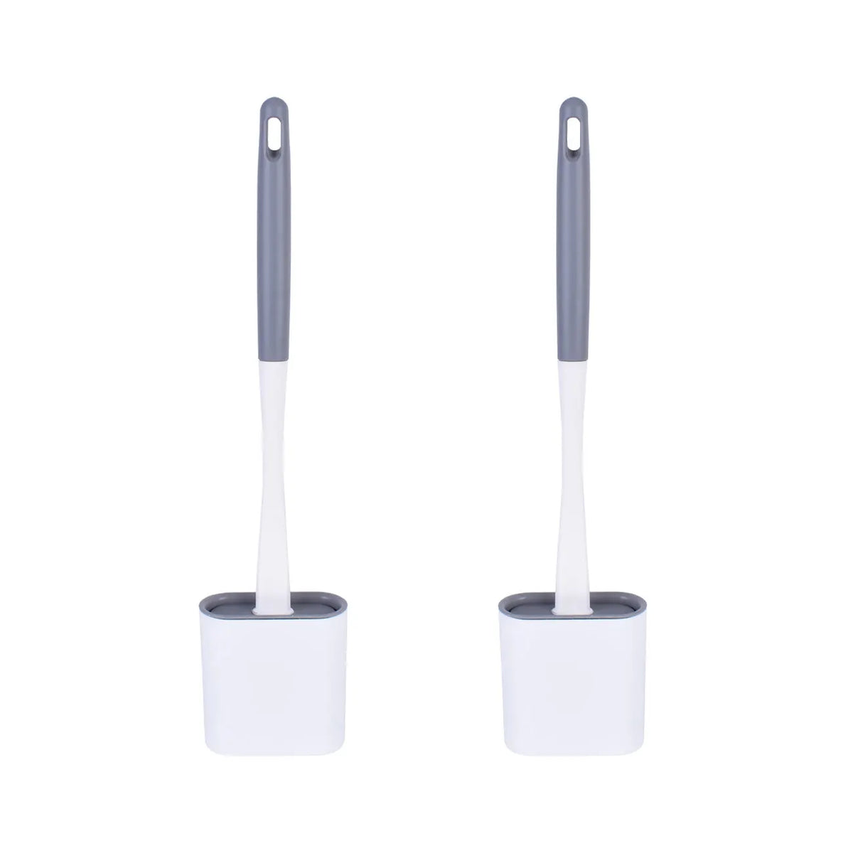 2 Pcs Toilet Brush Set