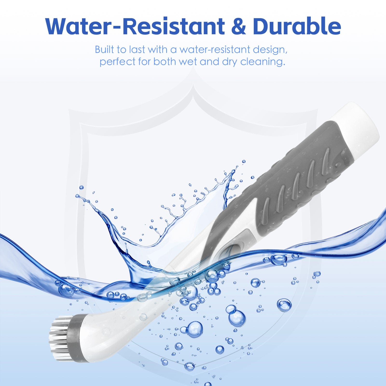 Battery Operated Scrubber Brush with 4 Interchangeable Heads - Image 5