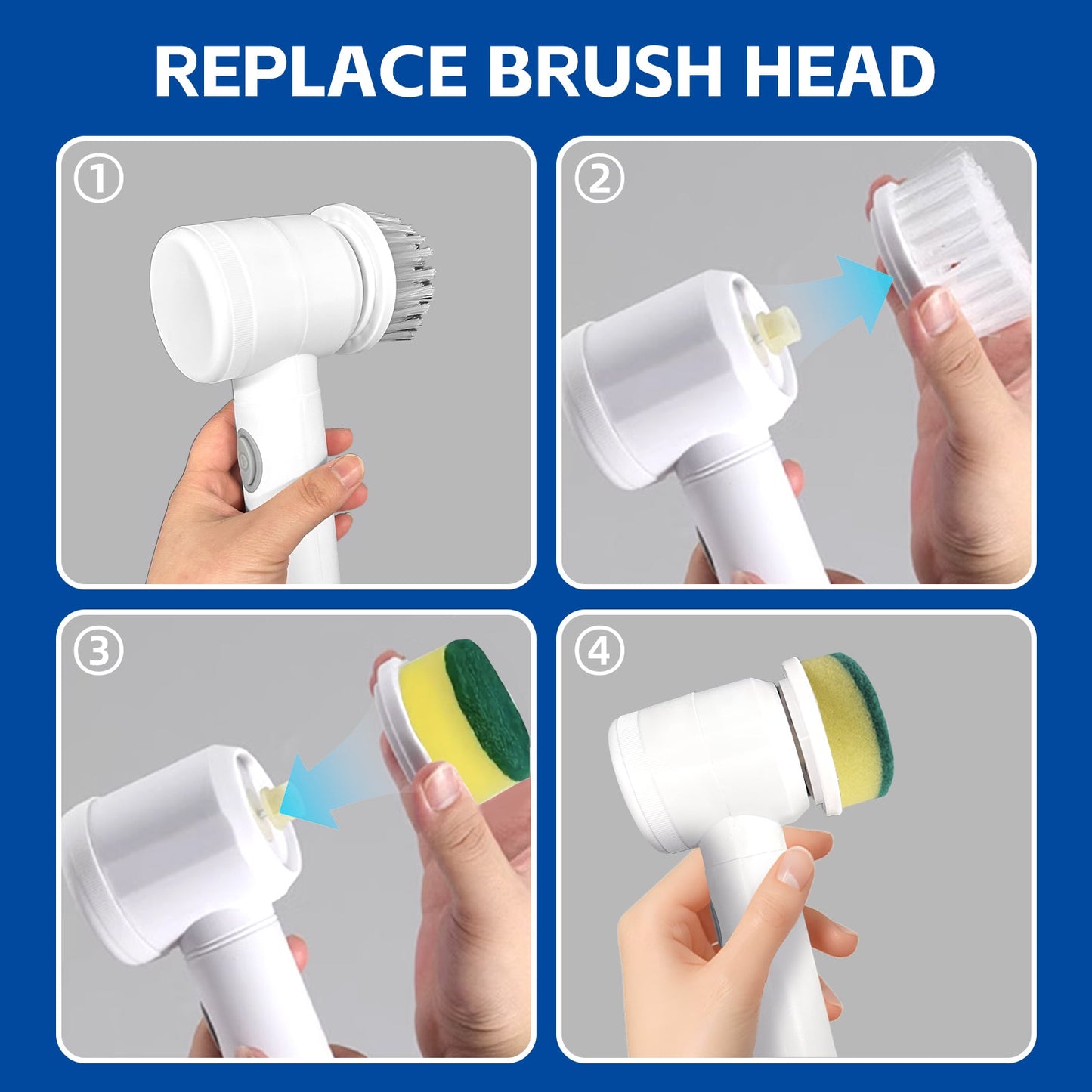 5-IN-1 ELECTRIC CLEANING BRUSH - Image 3